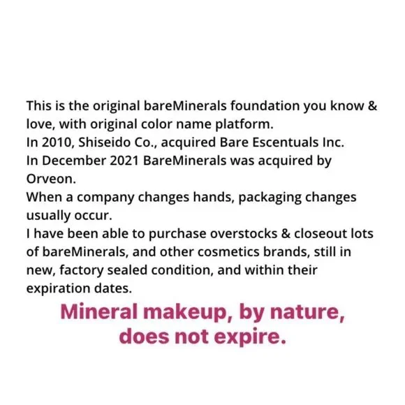 bareMinerals Original Foundation Fairly Medium C20 Full-size - Picture 4 of 6